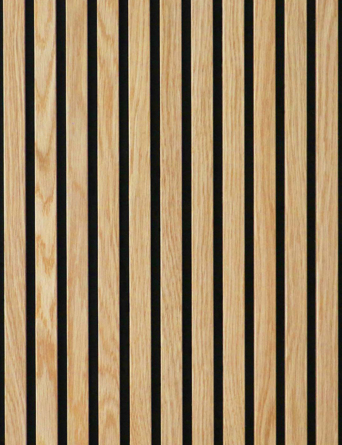 Acoustic Slat Wall Panel #color_White Oak