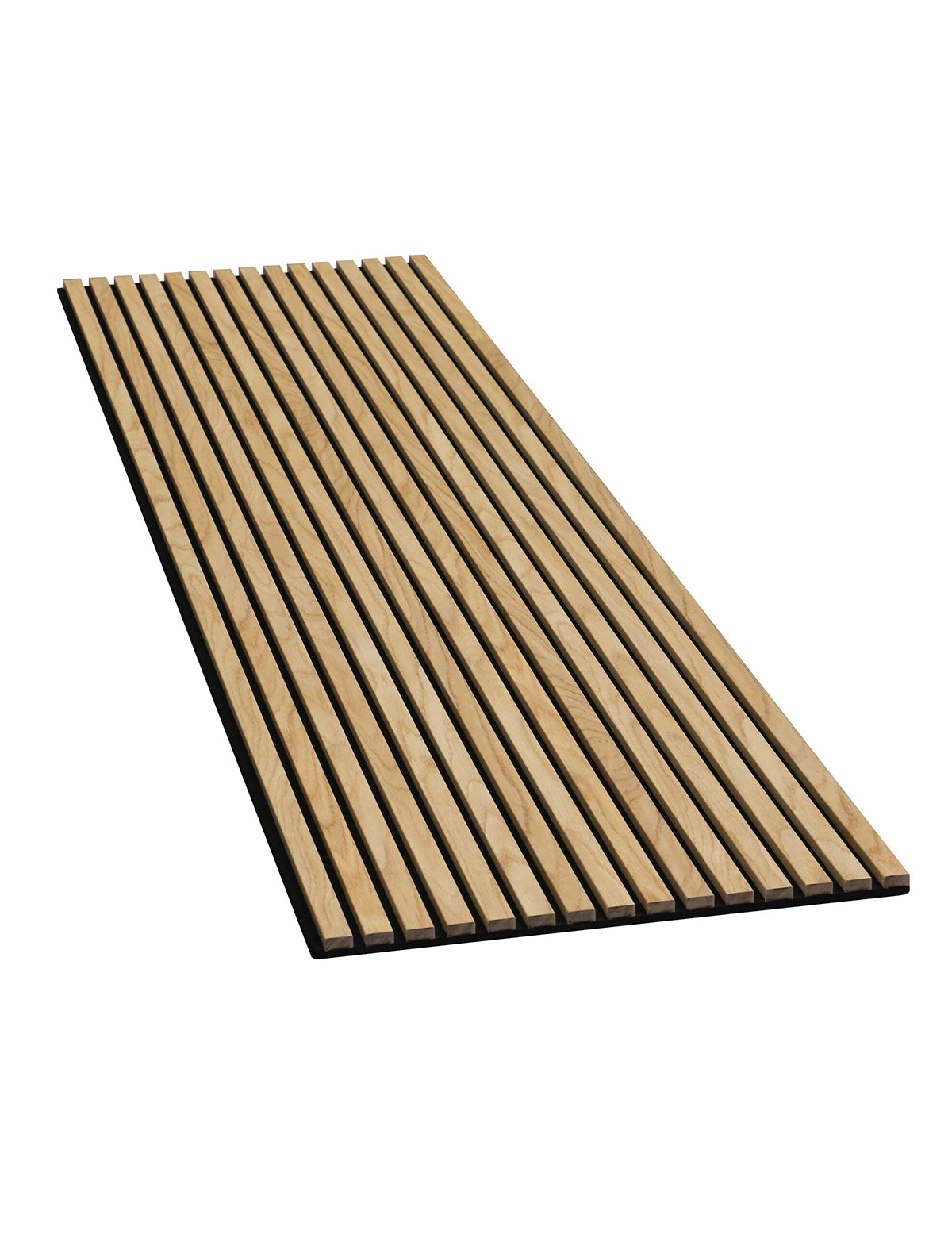 Acoustic Slat Wall Panel #color_White Oak