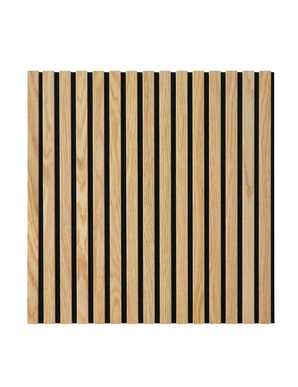 Acoustic Slat Wall Panel #color_White Oak