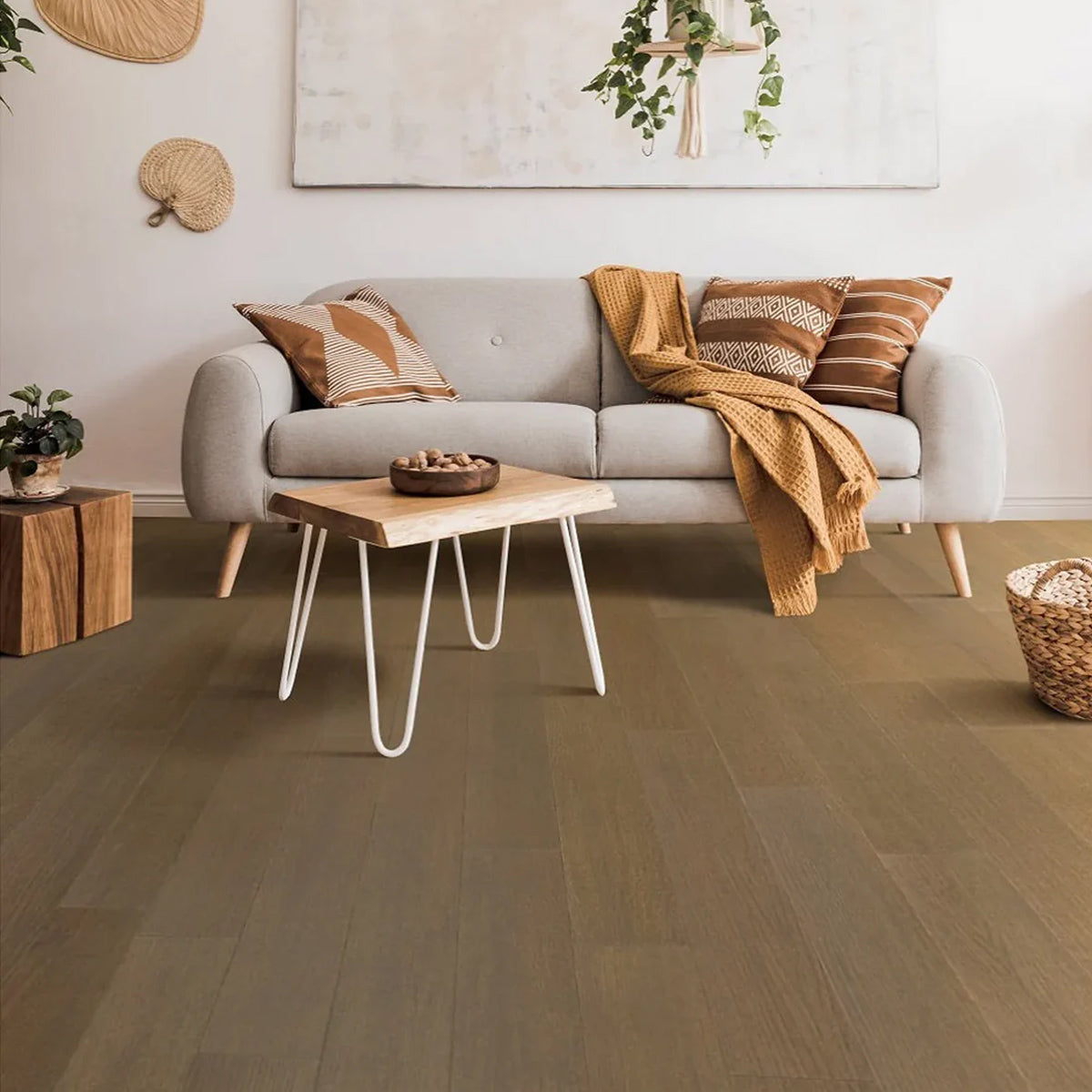 Modern Real Wood hardwood flooring #color_Clay White Oak