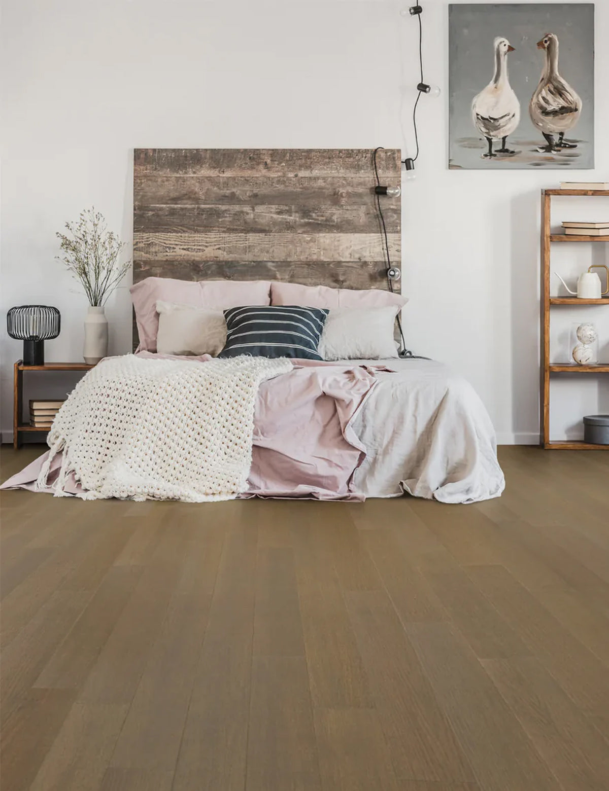 Modern Real Wood hardwood flooring #color_Clay White Oak