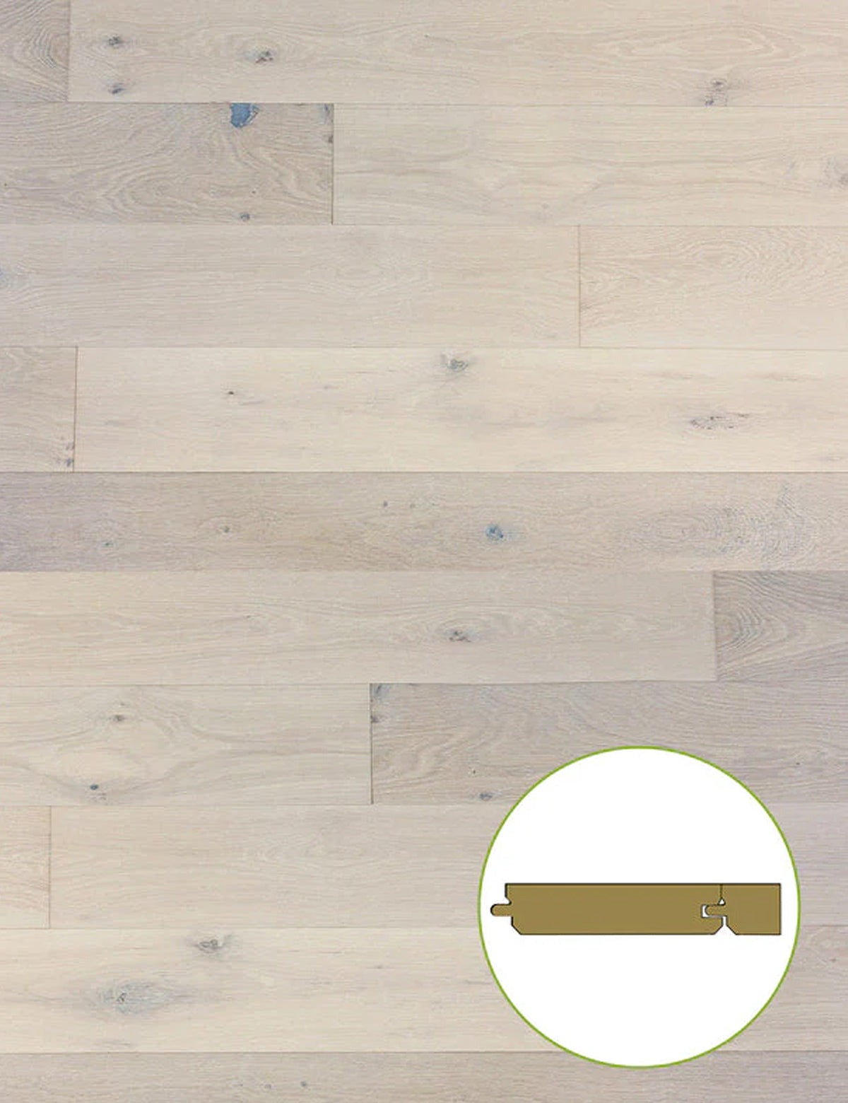 Real hardwood flooring #Color_White Mountain White Oak